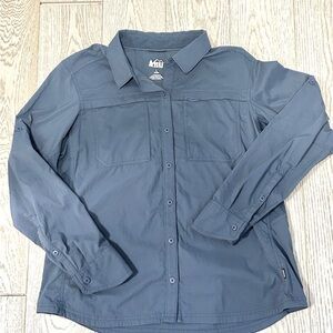 REI Women's Button Down Shirt “ Sahara” Long Sleeve NWOT!
